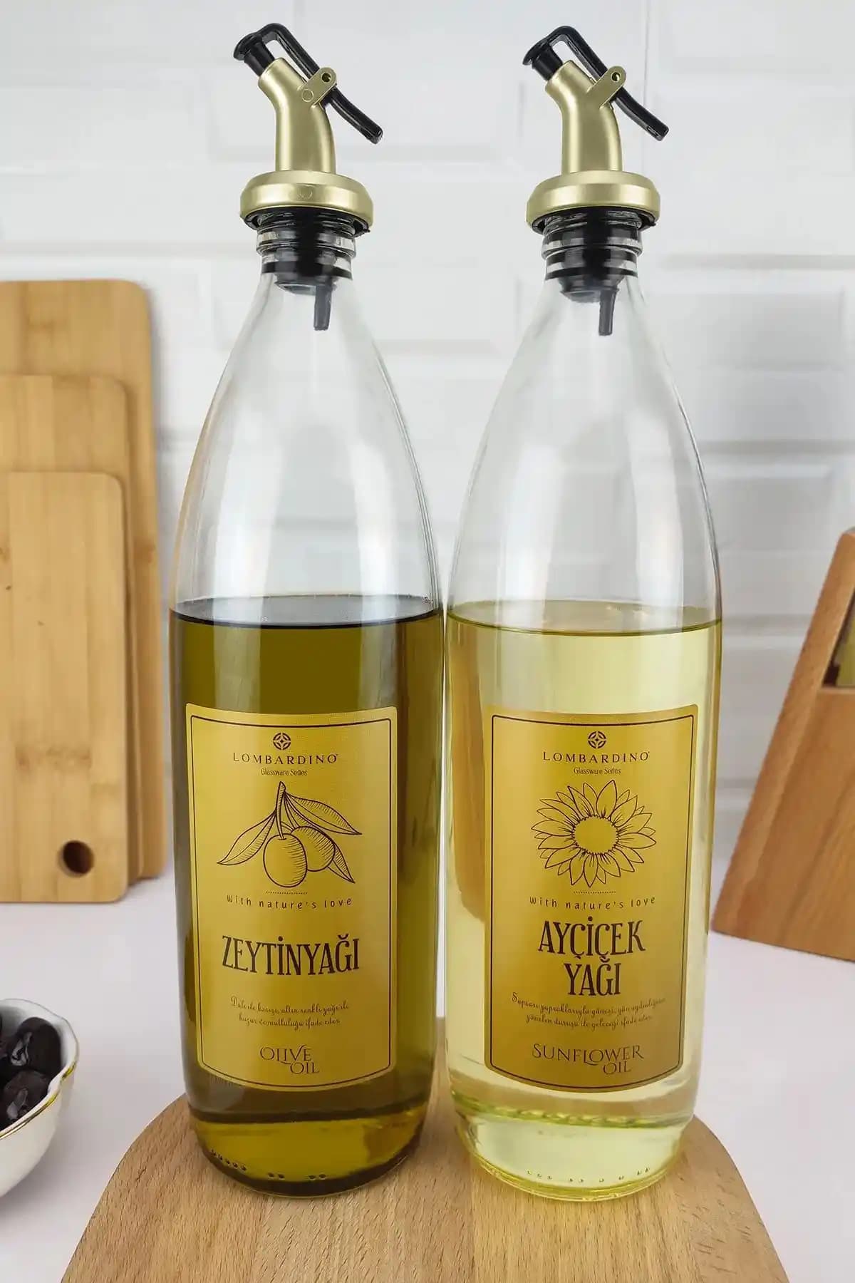 Digithome Lombardino Vetro 2'li Zeytinyağı Şişeleri Karşılaştırması ve Mutfak Kullanım İpuçları