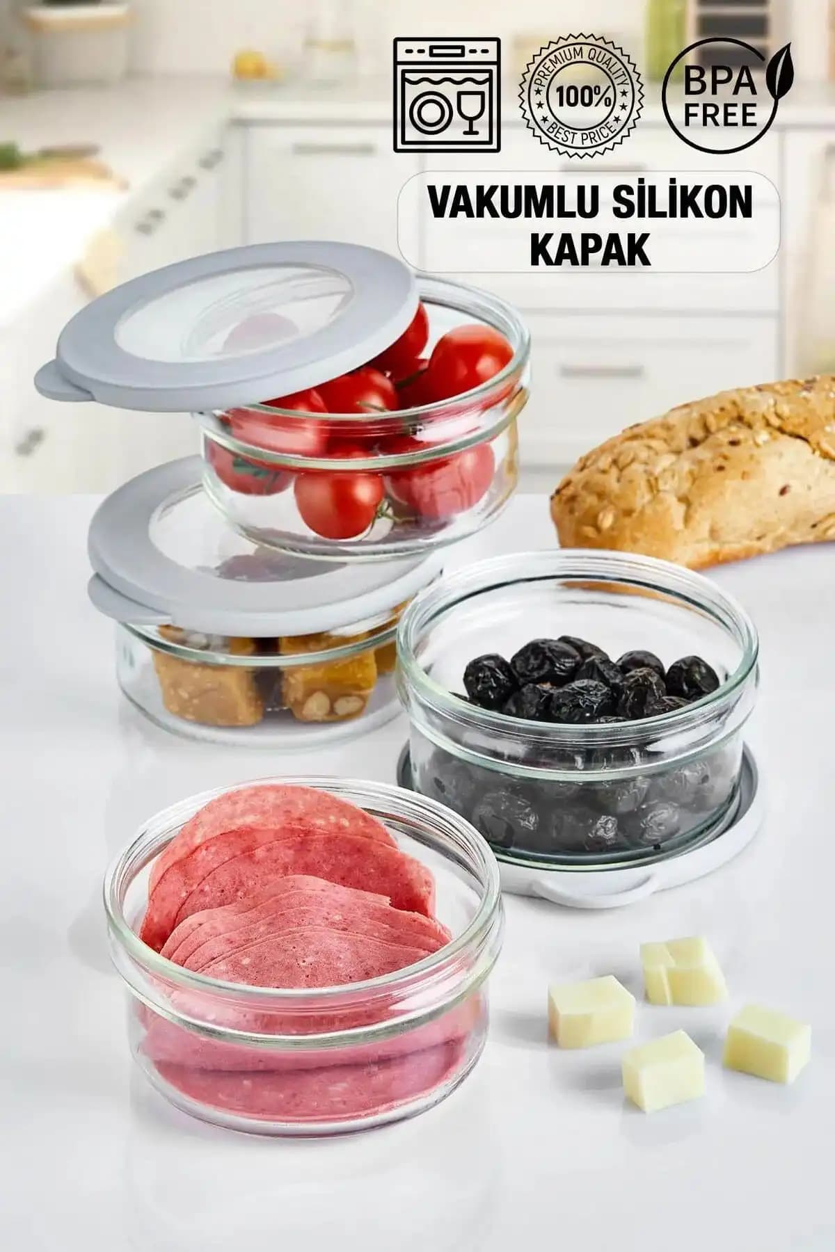 HOMENIVA ve Paşabahçe Cam Saklama Setleri Karşılaştırması ve Özellikleri 1