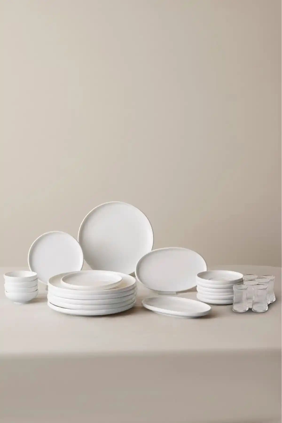 Karaca Forever Bone Cordelia ve Olla Kahvaltı Takımı Karşılaştırması 6 Kişilik Modern Setler