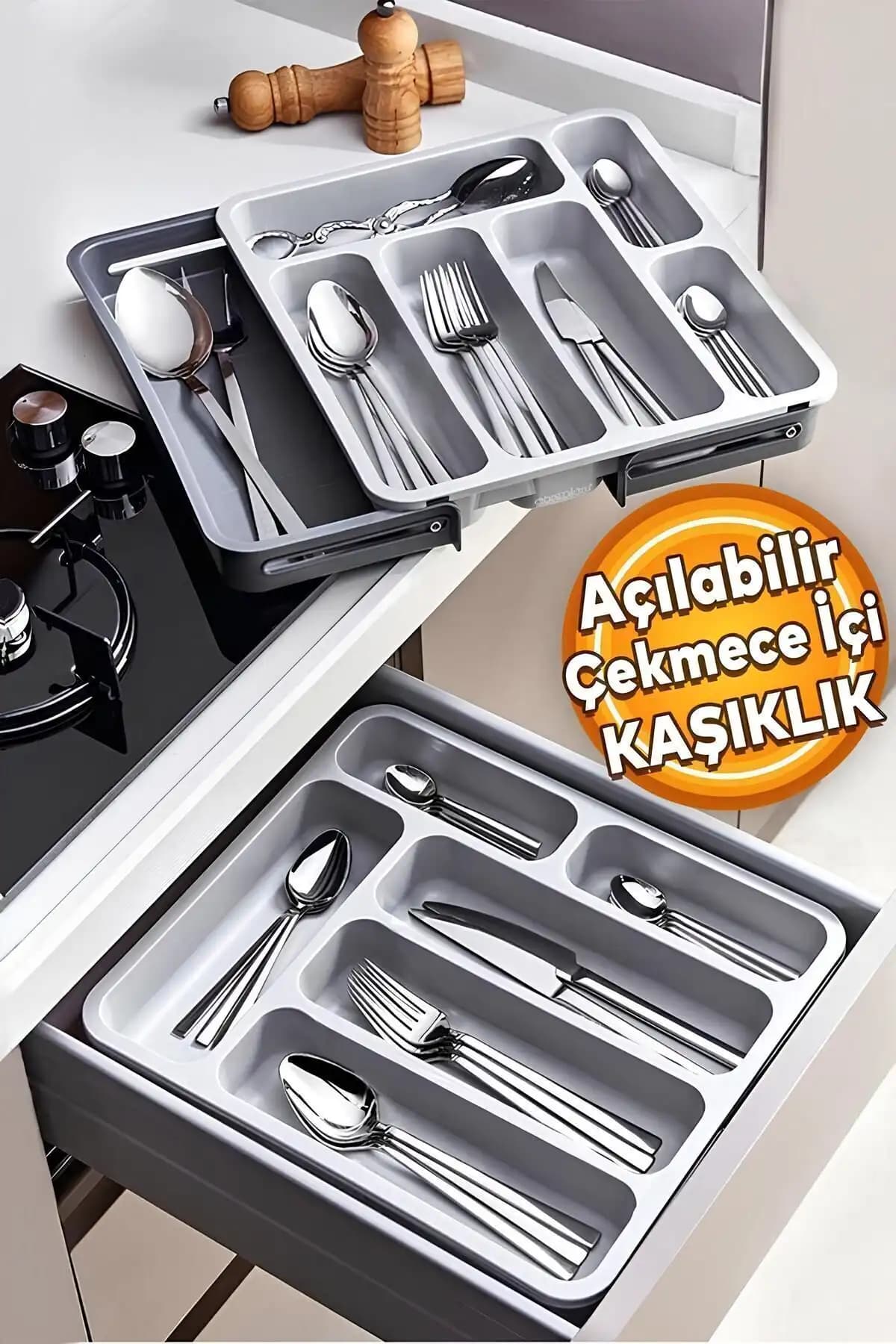 Mutfak Düzeni İçin En İyi Çekmece İçi Kaşıklık ve Bıçaklık Seçenekleri 1