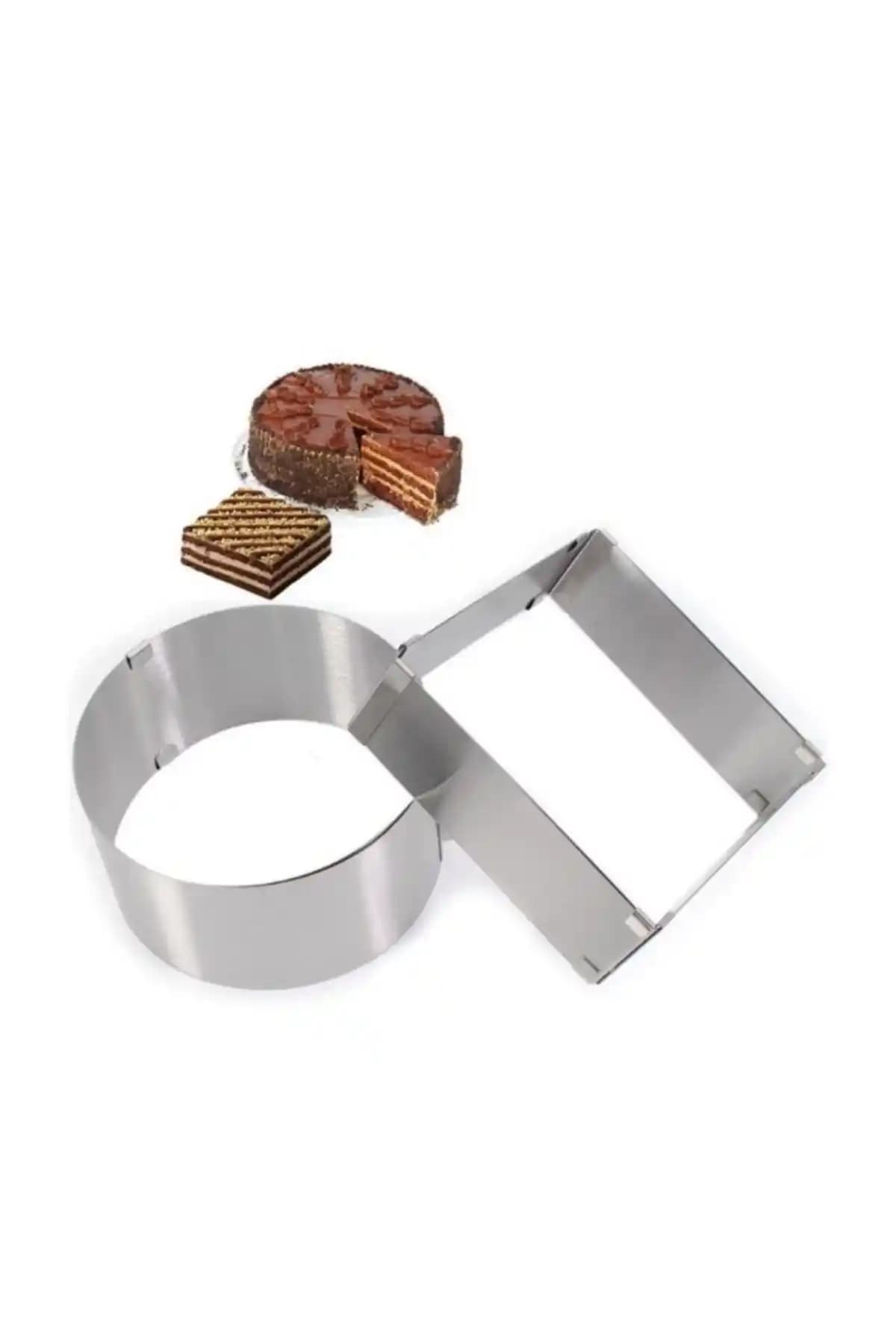 Nar Kalıp 2'li Takım ve Paslanmaz Çelik Ayarlanabilir Kek Kalıbı Karşılaştırması