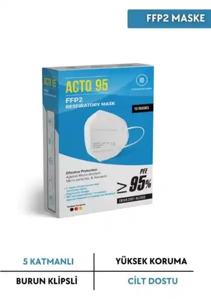 Acto Acto® 95 Ffp2 N95 ve Medizer Qzer Ffp2 N95 Maskeleri Karşılaştırması