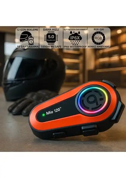 Mioji Mio 120 ve Vothoon Y20-0 Bluetooth Motosiklet Kulaklıklarının Karşılaştırması 1