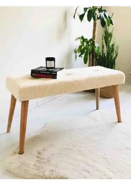 Beylerbeyi Ahşap Ayaklı Handmade Geniş Oturum Alanlı Puf ve Own Home Oval Puf Karşılaştırması