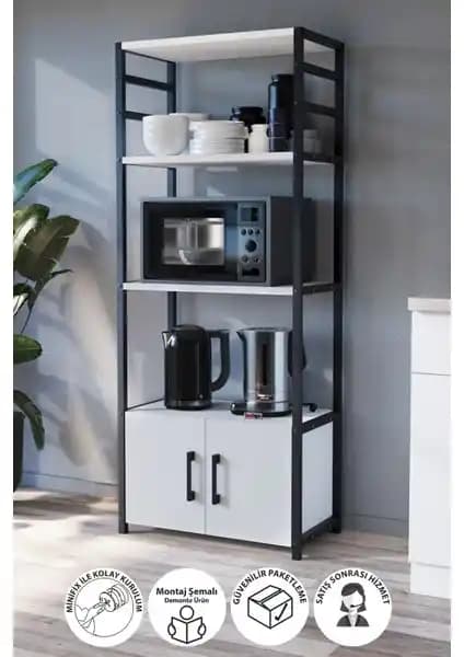 Mutfak Düzenleyicileri Karşılaştırması: Bofigo Stan<dı> ve Morpanya Marse Metal Rafları