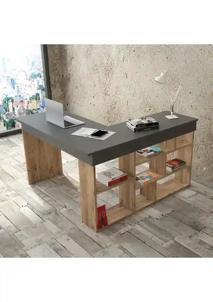 Robin Home Boston ve Martin Kitaplık Raflı Çalışma Masası Karşılaştırması