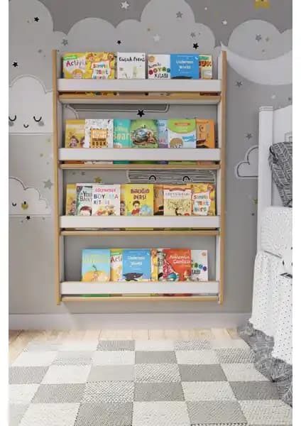 Zeo Wood Design Montessori Çocuk Kitaplığı Karşılaştırması: 4 Raflı mı 3 Raflı mı