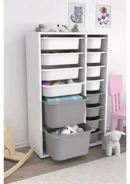 Pratico Çok Amaçlı Oyuncak Dolabı ve Rine Sepetli Model Karşılaştırması