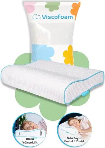 Viscofoam Boyun Destekli Ortopedik Yastık: Konfor ve Sağlık İçin İdeal Seçenek