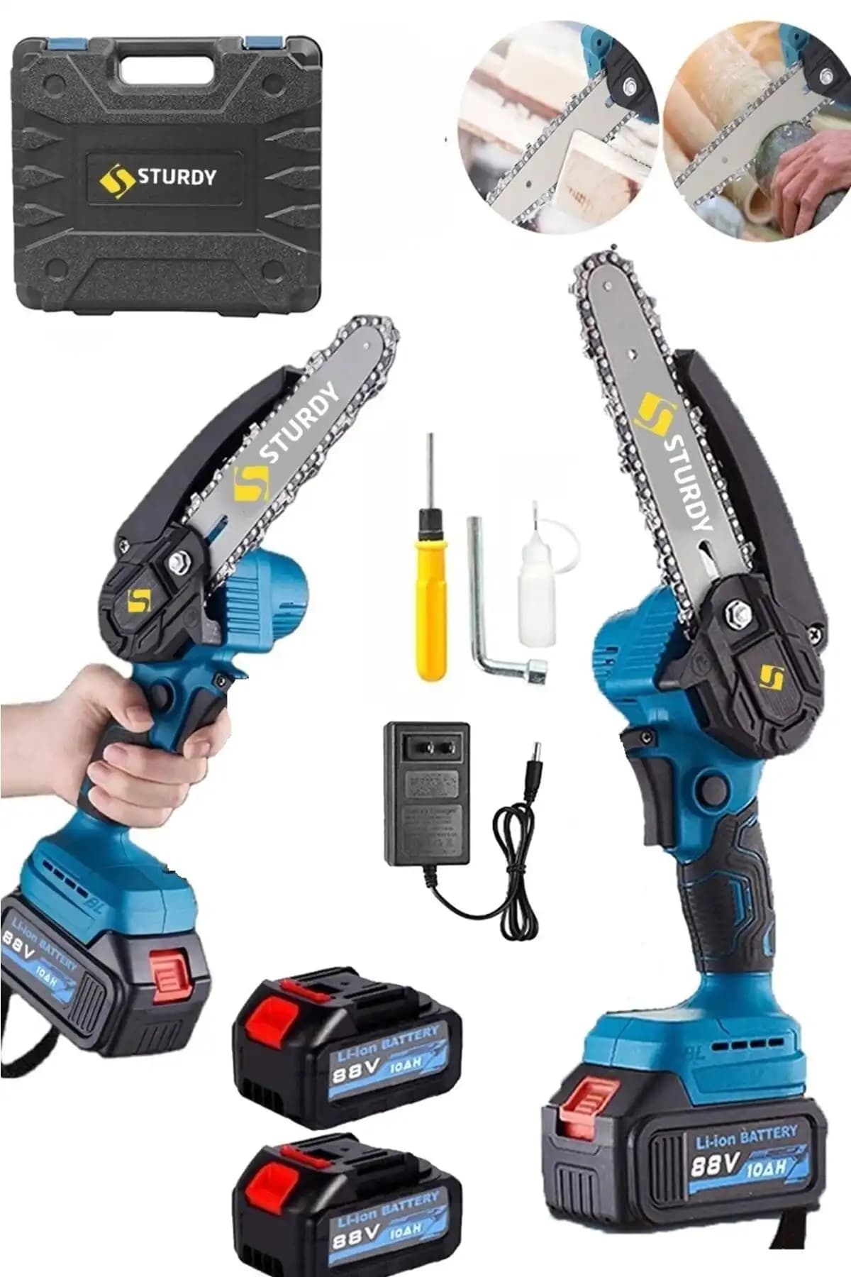 Ağaç Budama Testereleri Karşılaştırması: POWER BLACK ve Sturdy Power Tools Modelleri 2