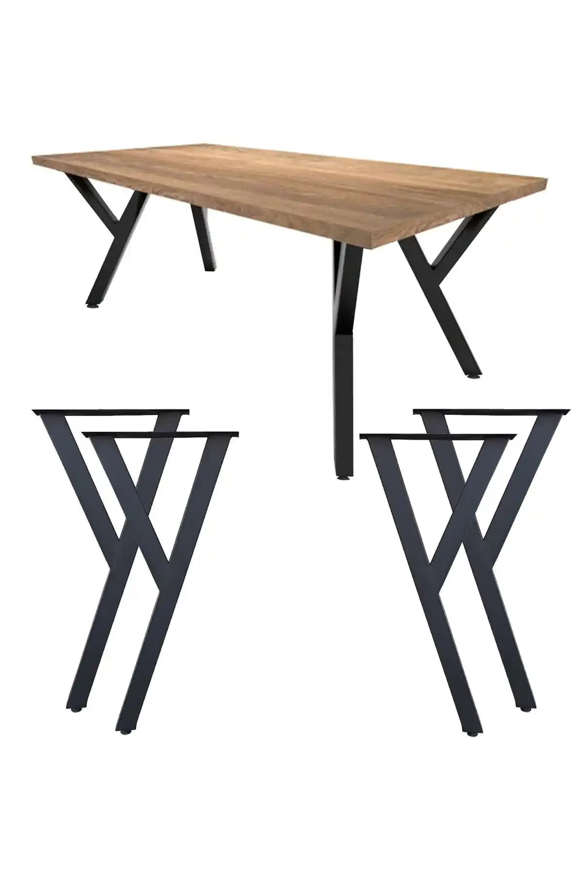 CVTdesign ve Plus Aksesuar Metal Masa Ayakları Karşılaştırması ve Özellikleri