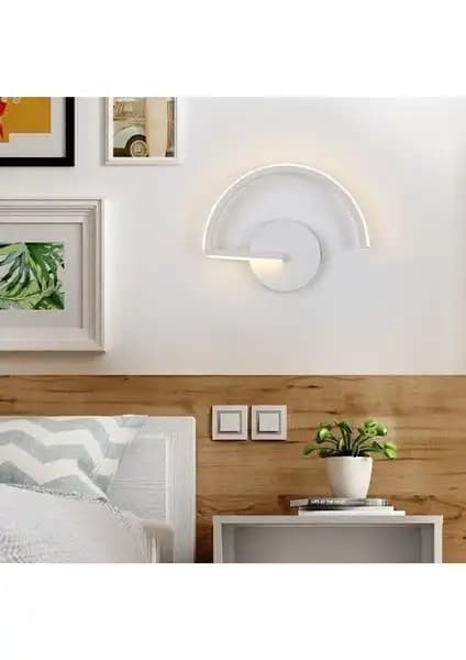Fer Avize Beren Modern Beyaz Led Duvar Aplikleri ile Şık ve Enerji Verimli Aydınlatma