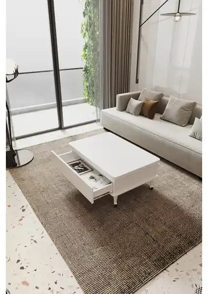 Kolexonline Nino Çok İşlevli Akıllı Sehpa: Modern ve Çok Yönlü Tasarım Çözümleri