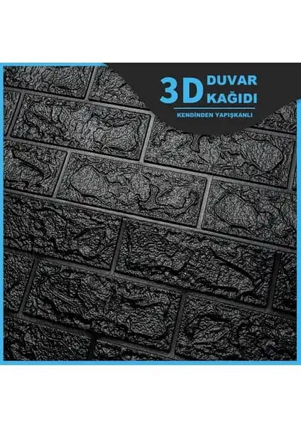 Modern Siyah Kendinden Yapışkanlı Duvar Paneli ile İç Mekan Dekorasyonunu Yenilemek