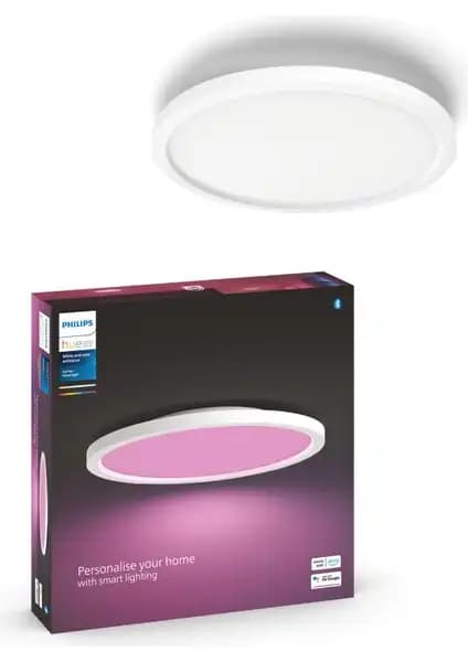 Philips Hue Surimu Beyaz Sıva Üstü Rgb Akıllı LED Paneli Modern ve Akıllı Aydınlatma Çözümü