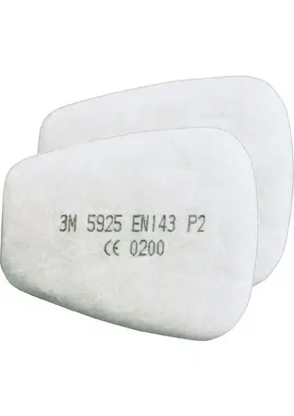 3M 5925 P2 Toz ve Sis Filtresi Pedi Endüstriyel Koruma ve Güvenilir Performans