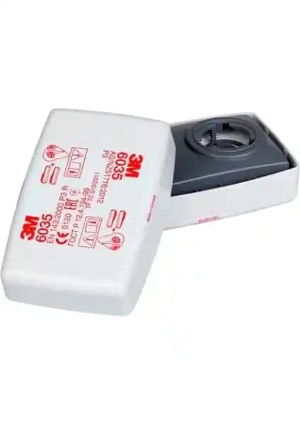 3M 6035 Organik P3 Solo Partikül Filtresi ile Güvenli Solunum ve Koruma Sağlayın