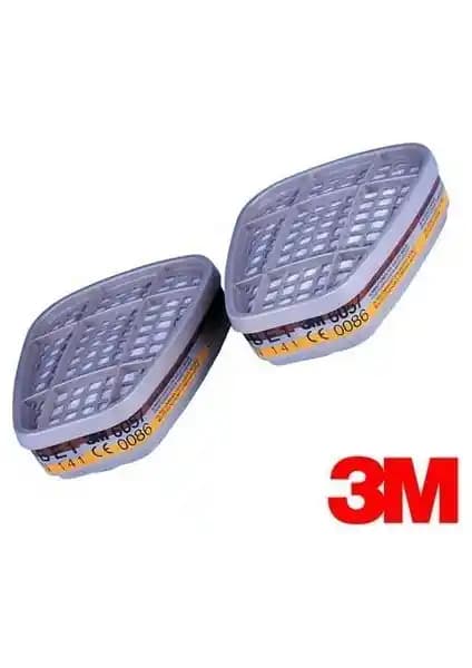 3M 6057 Abe1 Organik İnorganik Asit Gaz Filtresi: Endüstriyel Güvenlik ve Koruma Çözümü