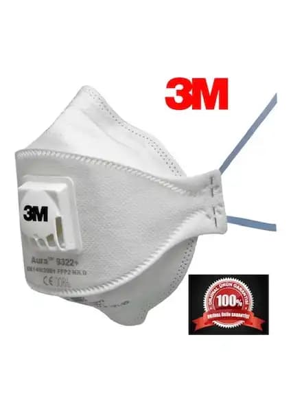 3M 9322 Aura FFP2 Ventilli Koruyucu Maske: Güvenlik ve Konforun Birleşimi
