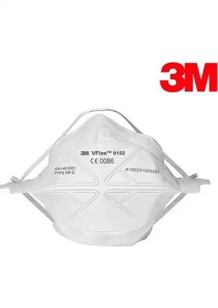 3M Vflex 9152E FFP2 Ventilsiz Toz ve Sis Koruyucu Maske Güvenlik ve Konfor Bir Arada (75-90 karakter)