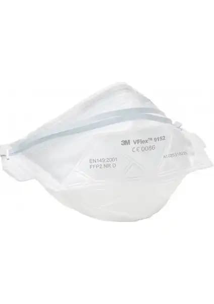 3M VFlex 9152E FFP2 Ventilsiz Toz ve Sis Solunum Koruyucu Maske Özellikleri ve Kullanım Alanları