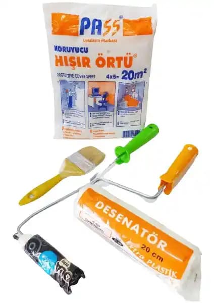 Açık Dükkan Boya Badana Seti: Çok Yönlü ve Kullanımı Kolay Profesyonel Boya Araçları