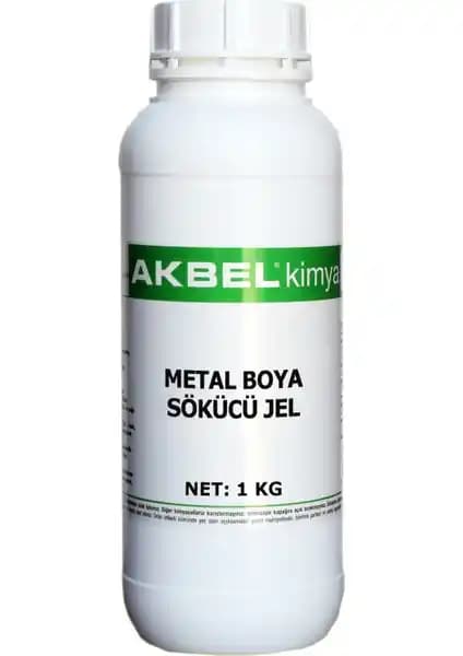 Akbel Metal Boya Sökücü Jel 1 Kg ile Metal Yüzeylerde Güçlü ve Etkili Boya Temizleme Çözümü