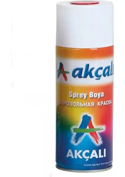 Akçalı Parlak Beyaz Sprey Boya 400 ml - Yüksek Kapatıcılık ve Dayanıklılık Sağlar