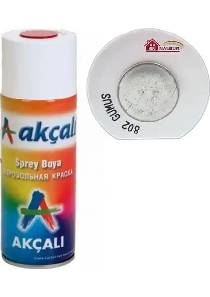 Akçalı Sprey Boya 400 ml Gü-müş: Dayanıklı ve Estetik Yüzey Kaplama Çözümü