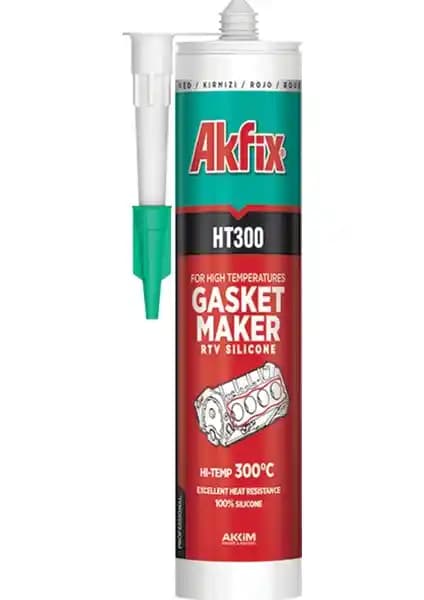 Akfix HT300 Yüksek Isı Silikonu: Endüstriyel ve Otomotiv Uygulamaları için Güçlü Performans