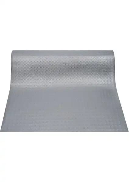 Akseren 110x150 cm Gri PVC Muşamba Zemin Kaplama Çözümü Otomobil ve Endüstriyel Kullanım
