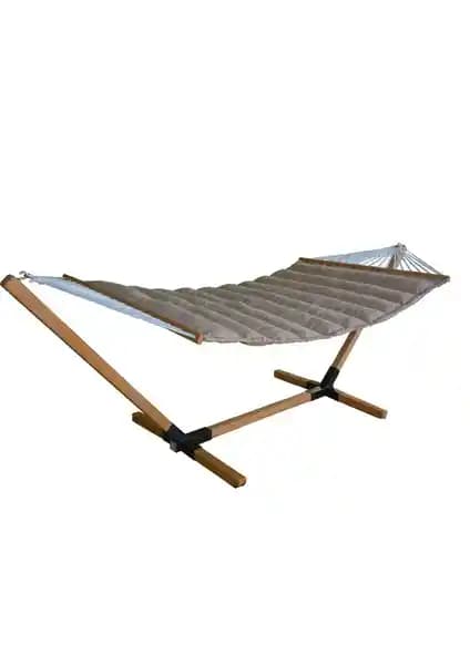 Altınoluk Hamak: Dayanıklı ve Estetik Çift Kişilik Bahçe Hamak Seti 200 kg Taşıma Kapasitesi ile