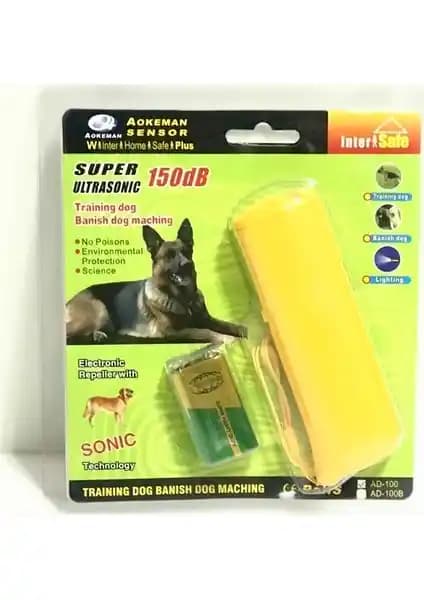 Aokeman Ad-100 Köpek Kovucu Ultrasonik Sensör Güvenli ve Etkili Koruma Cihazı