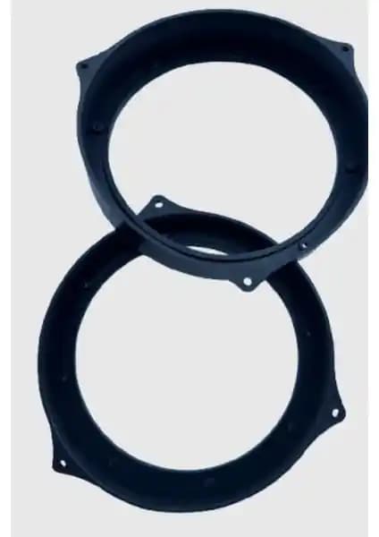 Araç İçi Ses Sistemleri İçin 13 cm Hoparlör Montaj Adaptör Çerçevesi