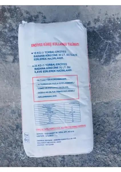 Arısu Erciyes Badana Kireci: Çok Amaçlı Doğal ve Sağlıklı Yapı Malzemesi
