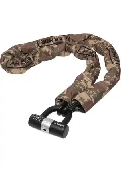 Armor 712 MV 180CMX12MM Zincir ve U Bar Güvenlik Seti Yüksek Dayanıklılık ve Güç İçin