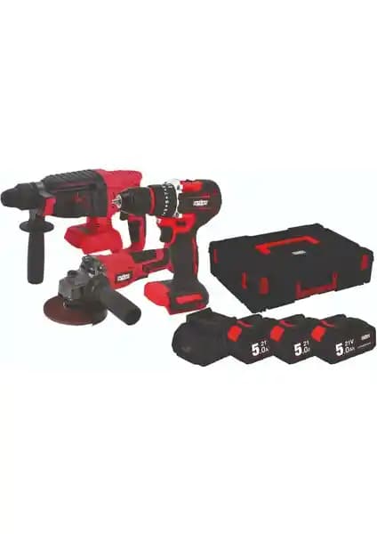 Attlas Atb 21 Çok Fonksiyonlu Güçlü Kombinasyon Seti Profesyonel ve Hobi Kullanımı İçin