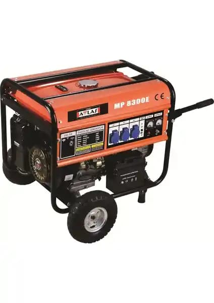 Attlas MP 8300E 8 Kva Benzinli Jeneratör Güç ve Güvenilirlik Sunan Taşınabilir Çözüm
