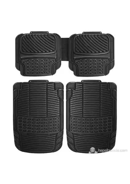 Autokit Kauçuk Oto Paspas Siyah: Dayanıklı ve Evrensel Kullanım İçin Uygun Araç Paspası