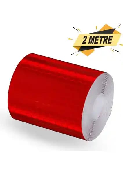 Badem10 Fosforlu Reflektörlü Şerit Bant Güvenlik ve Görünürlüğü Artırıcı Çözüm