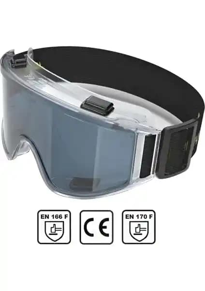 Badem10 S550 Füme Kaynak Koruyucu Gözlükleri Güvenli ve Dayanıklı Tasarım