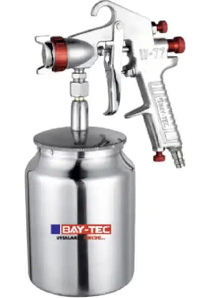 Bay-Tec Alttan Depolu Boya Tabancası Profesyonel ve Amatör Kullanım İçin Uygun