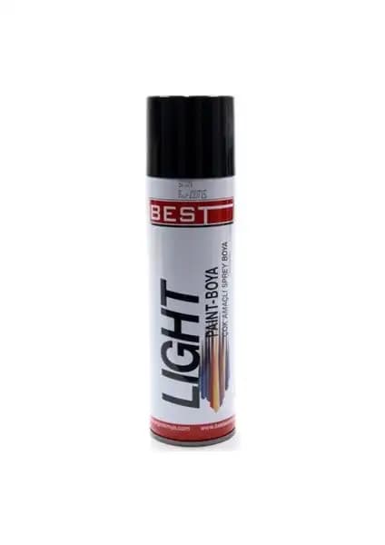 Best Parlak Siyah Sprey Boya 200 Ml - Yüksek Parlaklık ve Dayanıklılık Sunar