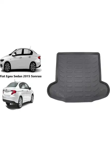 Beysan Fiat Egea Sedan 2023 İçin 3D Bagaj Havuzu Estetik ve Koruma Sağlar
