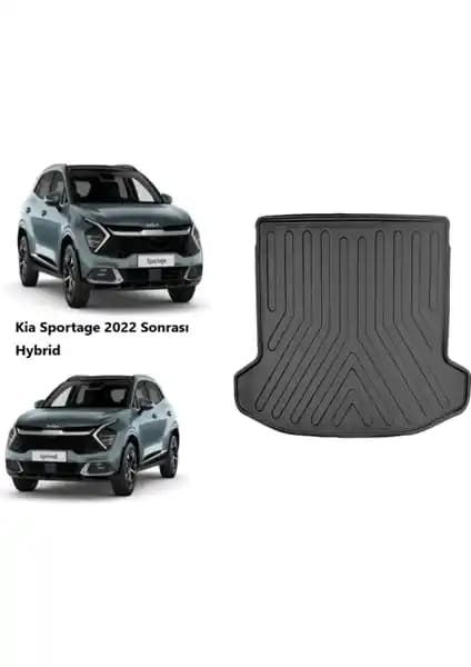 Beysan Kia Sportage 2022 Sonrası Hybrid 3D Bagaj Havuzu Yüksek Kalite ve Dayanıklılık