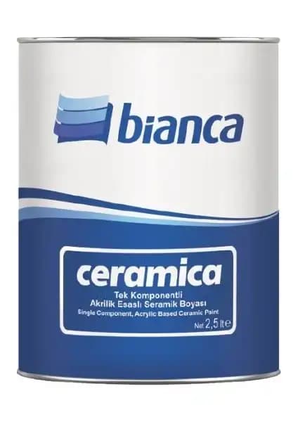 Bianca Ceramica Kum Beji Seramik Boyası 0.75LT Dayanıklı ve Estetik Uygulama Çözümü