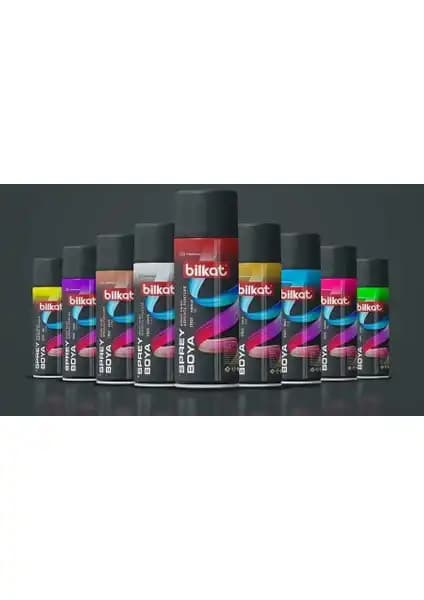 Bilkat Sprey Boya 200 ml Kahverengi - Pratik ve Dayanıklı Yüzey Kaplama Çözümü