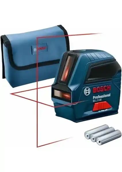 Bosch GLL 2-10 Çapraz Çizgi Lazer ile Yüksek Doğruluk ve Kullanım Kolaylığı