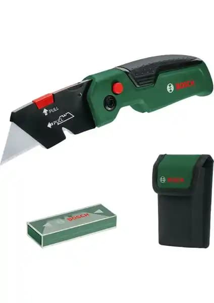 Bosch Katlanabilir Maket Bıçağı Premium: Ergonomik ve Dayanıklı Profesyonel Kesim Aracı