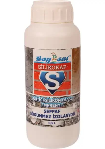 Boysat Silikokap Şeffaf Su İzolasyonu ile Su ve Nemsiz Koruma Sağlama